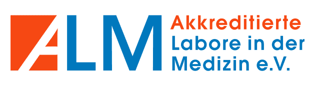 Logo der ALM (Akkreditierte Labore in der Medizin e.V.)