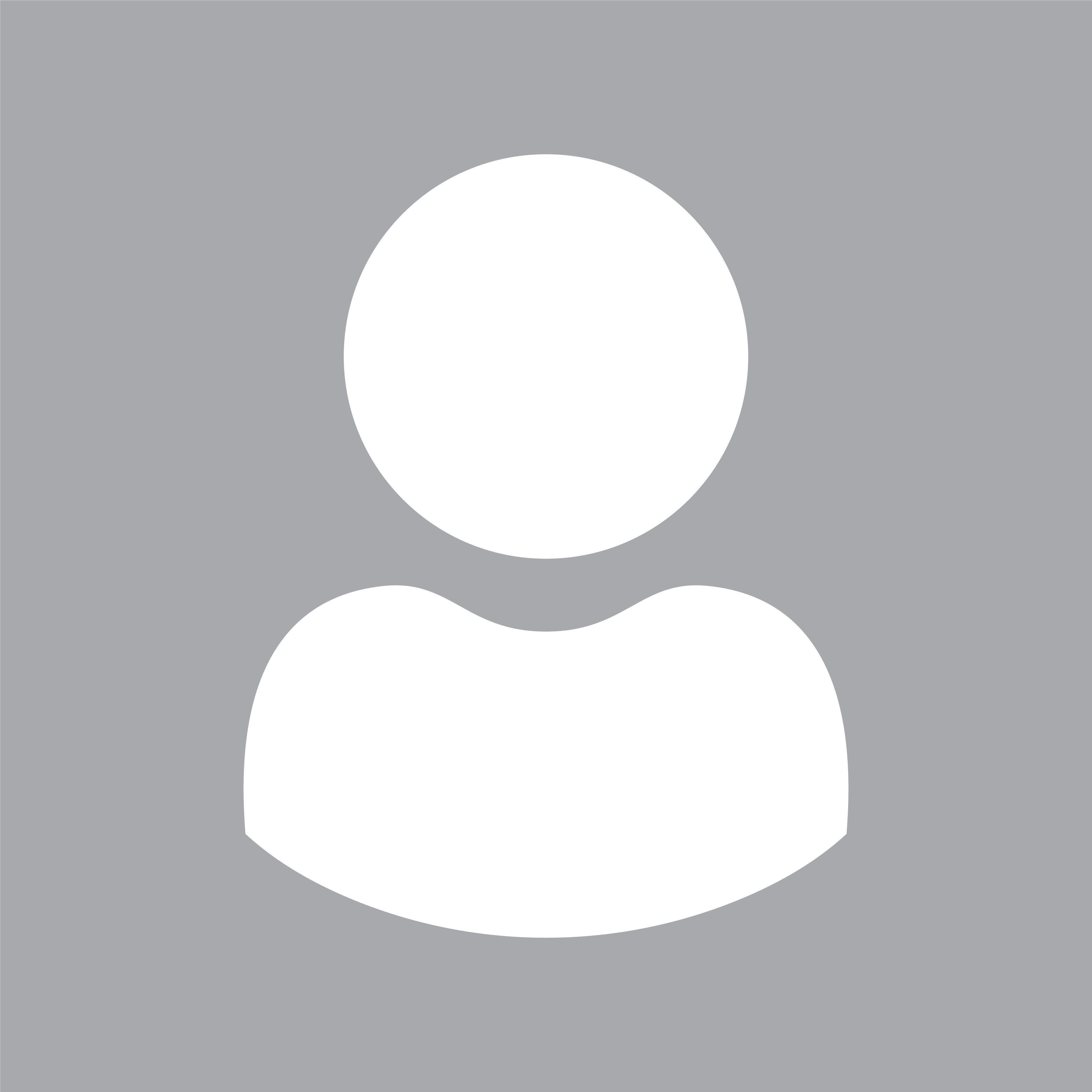 Graues Symbol einer Person mit runder Kopf- und Schulterform, ohne erkennbare Gesichtszüge.